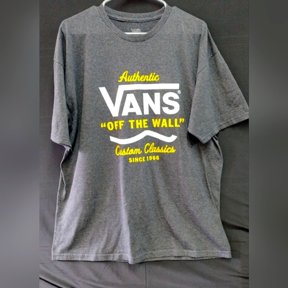 Vans Authentic "Off The Wall" 1966 Custom Classic Tshirt Nwot - Picture 1 of 6